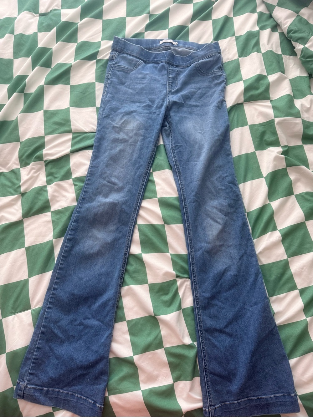 Cello Medium Blue Flare Jeans for Women